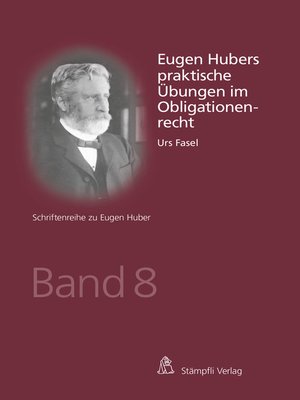 cover image of Eugen Hubers praktische Übungen im Obligationenrecht